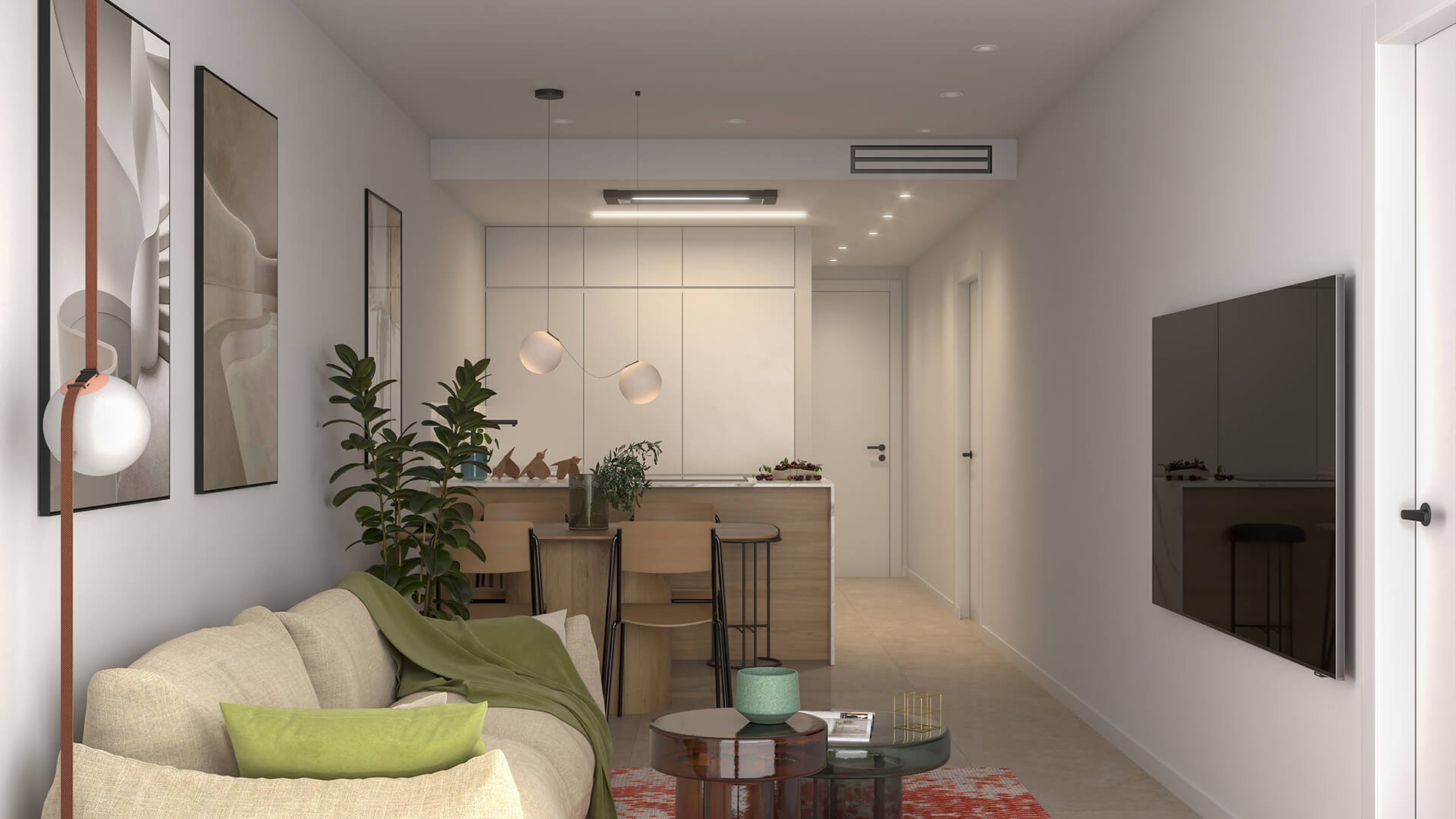 2 chambres Appartement en Pinet Beach II No. 9